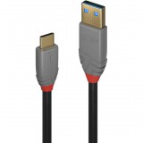 Lindy 36919 USB kábel 3 M USB C USB A Fekete (36919)