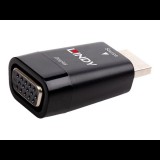 Lindy 38194 video átalakító kábel HDMI A-típus (Standard) VGA Fekete (38194)