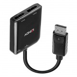 Lindy 38430 hálózati csatlakozó DisplayPort 21600 Mbit/s Fekete (38430)