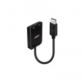 Lindy 38433 video átalakító kábel DisplayPort 2 x HDMI (38433)