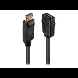 Lindy 41005 video átalakító kábel 0,15 M DisplayPort HDMI Fekete (41005)