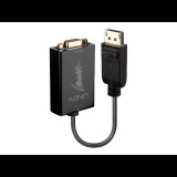 Lindy 41006 video átalakító kábel 0,15 M VGA (D-Sub) DisplayPort Fekete (41006)