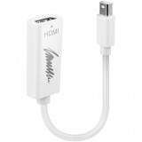 Lindy 41719 video átalakító kábel Mini DisplayPort HDMI Fehér (41719)