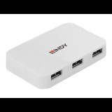 Lindy 43143 hálózati csatlakozó USB 3.2 Gen 1 (3.1 Gen 1) Type-A 5000 Mbit/s Fehér (43143)