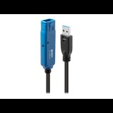 Lindy 43158 USB kábel 8 M USB 3.2 Gen 1 (3.1 Gen 1) USB A Fekete (43158)