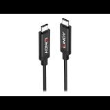 Lindy 43308 USB kábel 5 M USB 3.2 Gen 2 (3.1 Gen 2) USB C Fekete (43308)