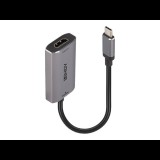 Lindy 43327 video átalakító kábel 0,11 M USB C-típus HDMI Fekete, Szürke (43327)