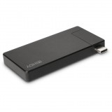 Lindy 43336 dokkoló állomás és port replikátor Vezetékes USB 3.2 Gen 1 (3.1 Gen 1) Type-C Fekete (43336)