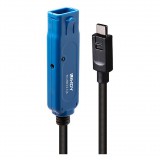 Lindy 43380 USB kábel 5 M USB 3.2 Gen 1 (3.1 Gen 1) USB C USB A Fekete (43380)