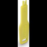 Lindy 47899 port blokkoló Portblokkoló kulcs RJ-45 Sárga Akrilnitril-butadiénsztirol (ABS) (RJ45 Port Blocker key, Yellow)