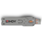 Lindy biztonsági dugó USB A kulcs narancs (40623) (l40623)