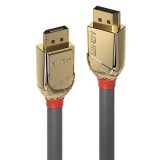 Lindy DisplayPort 1.2 Gold Line kábel 10m (36296) (Lind36296) - DisplayPort