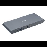 Lindy DST-Pro 5K Vezetékes USB 3.2 Gen 1 (3.1 Gen 1) Type-C Ezüst (43349)