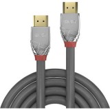 LINDY HDMI Csatlakozókábel [1x HDMI dugó - 1x HDMI dugó] 10.00 m Szürke (37876)