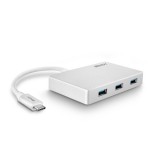 Lindy hub usb 3.2 gen1 type c - 3x usb 3.2 gen1, fehér 43092