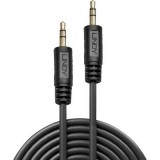 LINDY Jack Audio Csatlakozókábel [1x Jack dugó, 3,5 mm-es - 1x Jack dugó, 3,5 mm-es] 3.00 m Fekete (35643) - Audió kábel