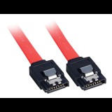 Lindy SATA Cable, 0.5m SATA kábel 0,5 M Vörös (33450)