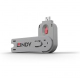 LINDY Schlüssel für USB Port Schloss pink (40620)