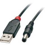 LINDY USB 2.0 Csatlakozókábel 1.50 m Fekete (70268)
