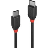 LINDY USB 3.1 (Gen 2) Csatlakozókábel [1x USB-C™ dugó - 1x USB-C™ dugó] 1.50 m Fekete (36907)