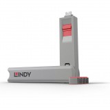 LINDY USB Typ C Port Schloss rot (40425)