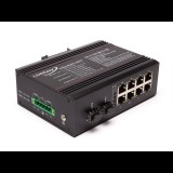LinkEasy ISW-208-PWR Ipari Gigabit PoE Switch (ISW-208-PWR)