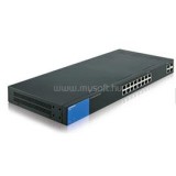 Linksys SMB LGS318P 16port (+2 combo RJ45/SFP) POE+ GbE LAN Smart menedzselhető Switch (LGS318P-EU)