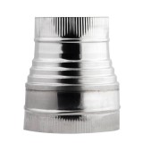 Linox Tehnic Nem szigetelt rozsdamentes acél redukció, 200-150 mm