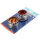 Linzer kiszúró fém 2db