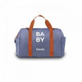 Lionelo Ida pelenkázótáska - Blue Denim