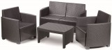 Lipari műanyag rattan hatású ülő garnitúra