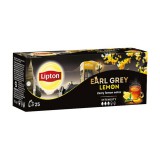 Lipton earl grey lemon fekete tea dobozos 25 filter -