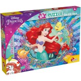 Lisciani Giochi Ariel a kis hableány 2 az 1-ben 48db-os puzzle és színező 35x25cm - Lisciani