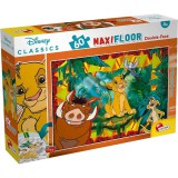 Lisciani Giochi Az Oroszlánkirály 2 az 1-ben 60db-os maxi puzzle és színező 70x50cm - Lisciani