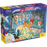 Lisciani Giochi Bambi 2 az 1-ben 60db-os puzzle és színező 50x35cm - Lisciani