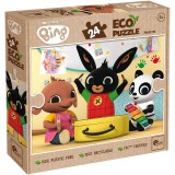 Lisciani Giochi Bing és barátai zenélnek 24db-os Eco puzzle 70x50cm - Lisciani