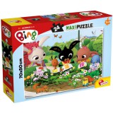 Lisciani Giochi Bing: Kertészet maxi puzzle 24 db-os, 70 x 50 cm