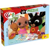 Lisciani Giochi Bing: Szórakozzunk együtt! puzzle 24 db-os - 50 x 35 cm