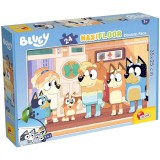 Lisciani Giochi Bluey és barátai 2 az 1-ben 24db-os maxi padló puzzle és színező 35x25cm - Lisciani