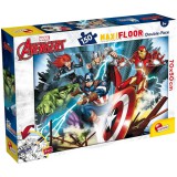 Lisciani Giochi Bosszúállók 2 az 1-ben 150db-os maxi puzzle és színező 70x50cm - Lisciani