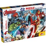Lisciani Giochi Bosszúállók 2 az 1-ben 48db-os puzzle és színező 35x25cm - Lisciani