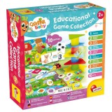 Lisciani Giochi Carotina baby: Készségfejlesztő játékgyűjtemény kicsiknek 10 különböző játékkal - Lisciani
