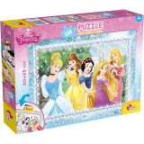 Lisciani Giochi Disney Hercegnők 2 az 1-ben 108db-os puzzle és színező 50x35cm - Lisciani