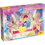 Lisciani Giochi Disney Hercegnők 2 az 1-ben 250db-os puzzle és színező 50x35cm - Lisciani