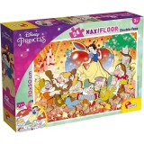 Lisciani Giochi Disney Hófehérke 2 az 1-ben maxi 24db-os puzzle és színező 70x50cm - Lisciani