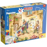Lisciani Giochi Disney Pinokkió 2 az 1-ben maxi 35db-os puzzle és színező 70x50cm - Lisciani