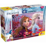 Lisciani Giochi Jégvarázs 2 2az 1-ben 35db-os maxi puzzle és színező 70x50cm - Lisciani