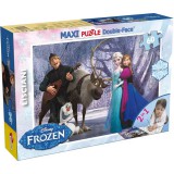 Lisciani Giochi Jégvarázs Móka és zene 2 az 1-ben 60db-os maxi puzzle és színező 70x50cm - Lisciani