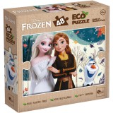 Lisciani Giochi Jégvarázs testvérek 2 az 1-ben 48db-os Eco mini puzzle és színező 35x25cm - Lisciani