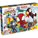 Lisciani Giochi Marvel Spidey 2 az 1-ben 24db-os puzzle és színező 35x25cm - Lisciani